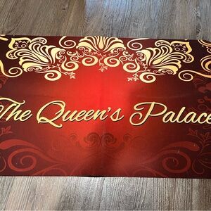 Queens palace doormat.